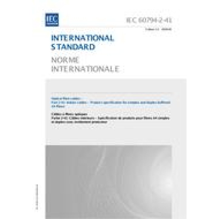 IEC 60794-2-41 Ed. 1.0 b PDF