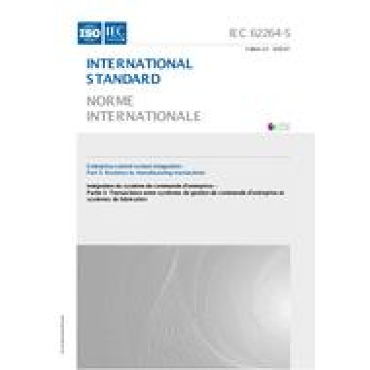 IEC 62264-5 Ed. 2.0 b PDF