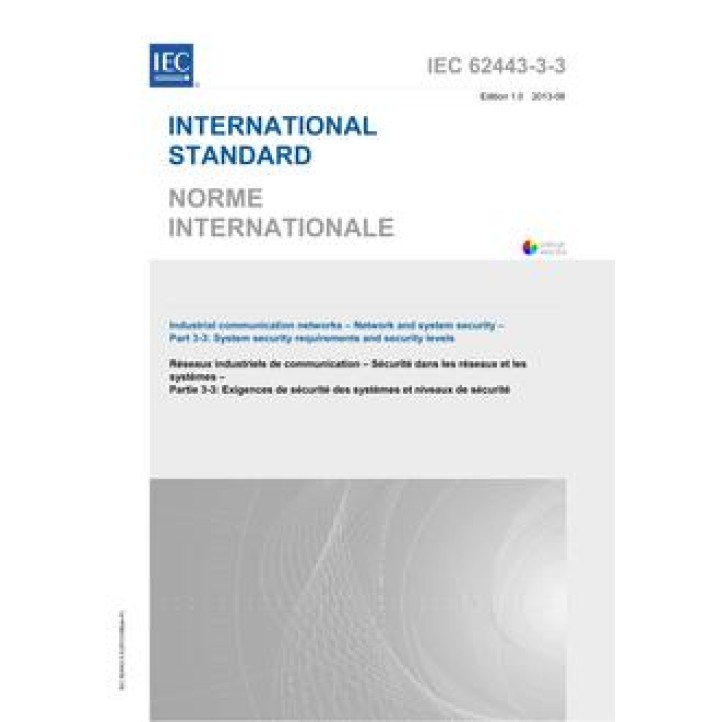 IEC 62443-3-3 Ed. 1.0 b PDF