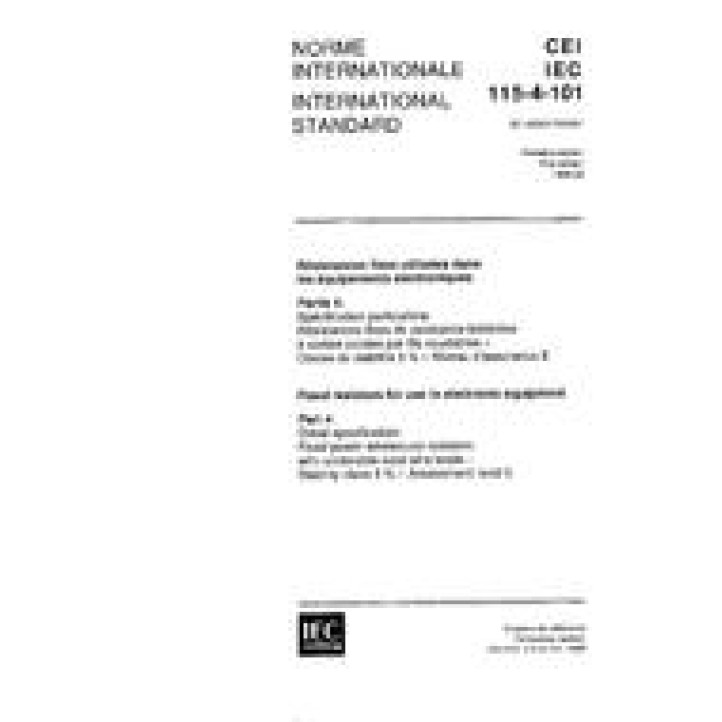 IEC 60115-4-101 Ed. 1.0 b PDF