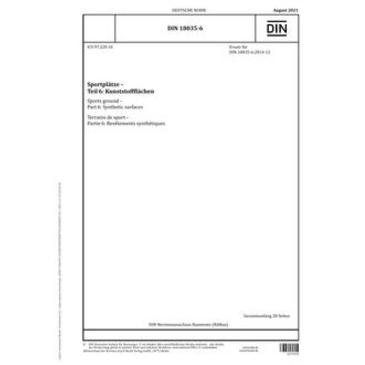 DIN 18035-6 PDF