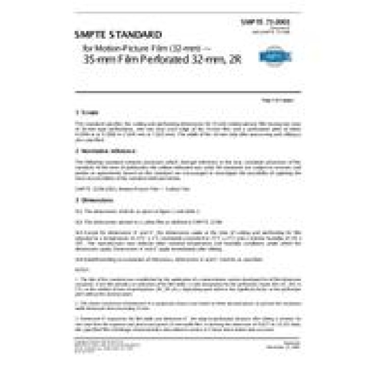 SMPTE 73 PDF