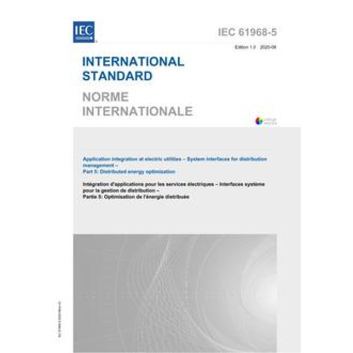 IEC 61968-5 Ed. 1.0 b PDF