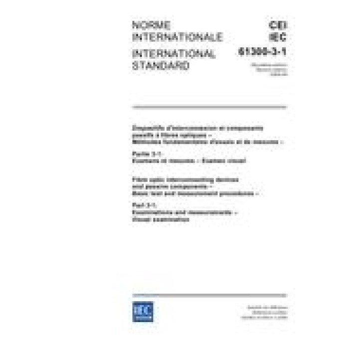 IEC 61300-3-1 Ed. 2.0 b PDF