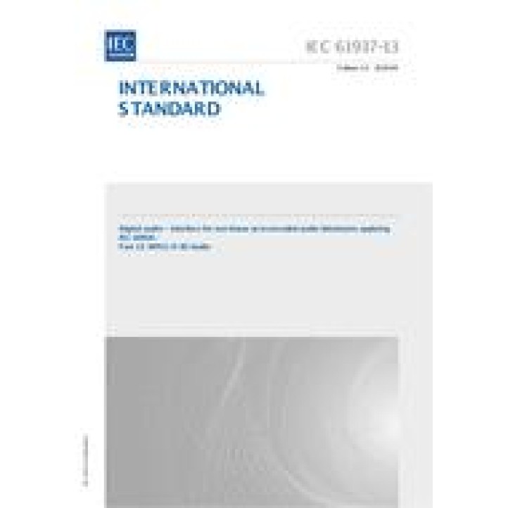 IEC 61937-13 Ed. 1.0 en PDF