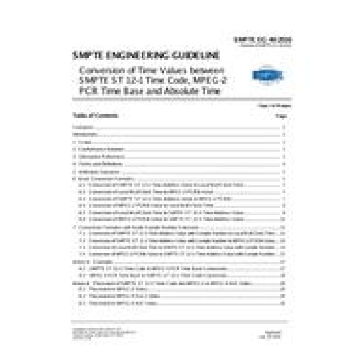 SMPTE EG 40 PDF