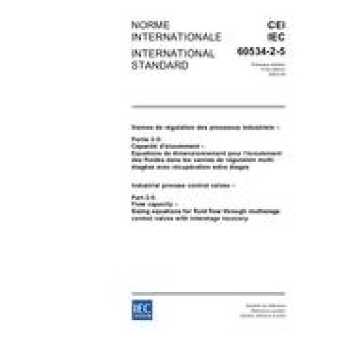 IEC 60534-2-5 Ed. 1.0 b PDF