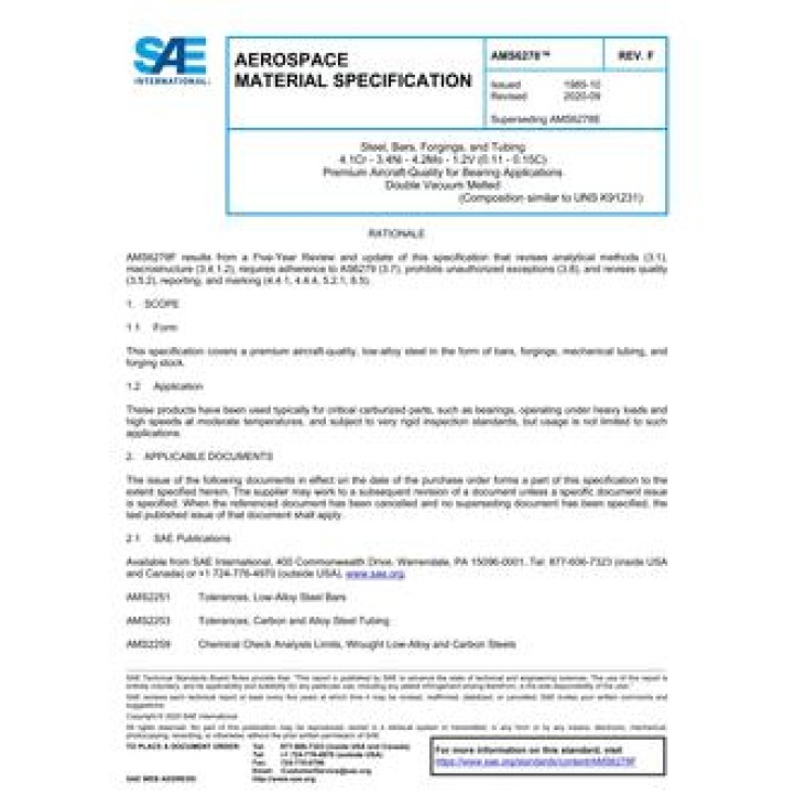 SAE AMS6278F PDF