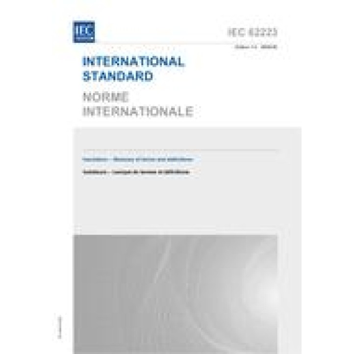 IEC 62223 Ed. 1.0 b PDF