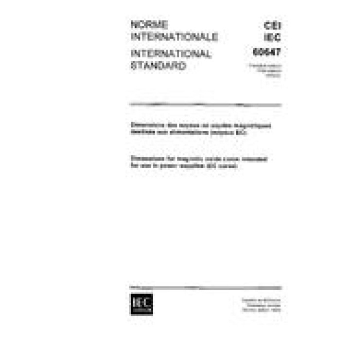 IEC 60647 Ed. 1.0 b PDF