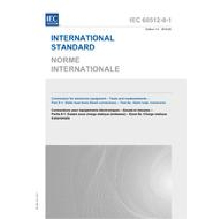 IEC 60512-8-1 Ed. 1.0 b PDF