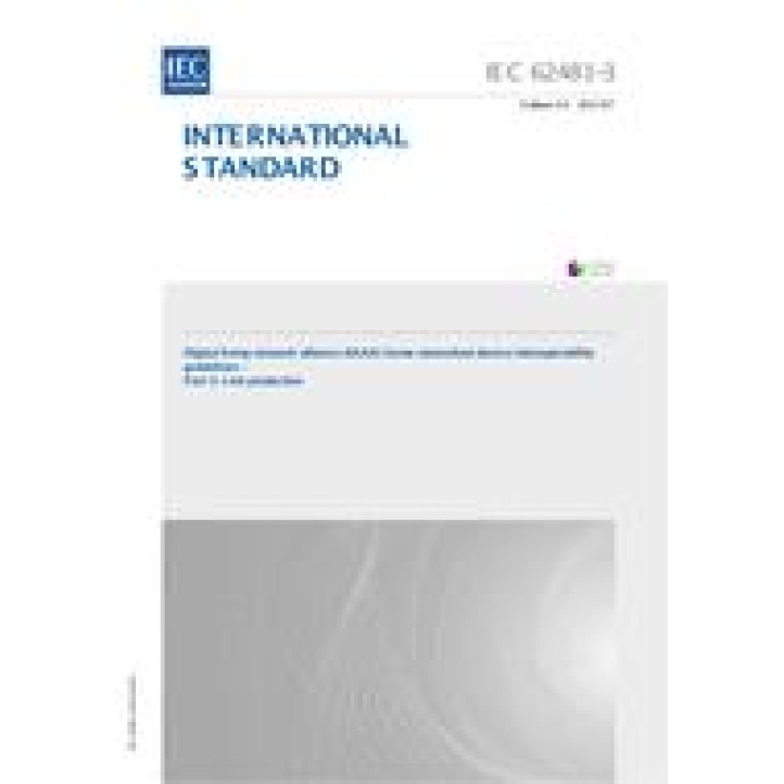 IEC 62481-3 Ed. 3.0 en PDF