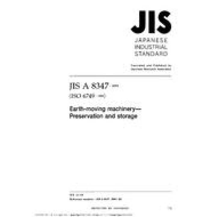 JIS A 8347 PDF