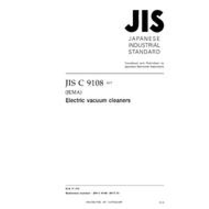 JIS C 9108 PDF