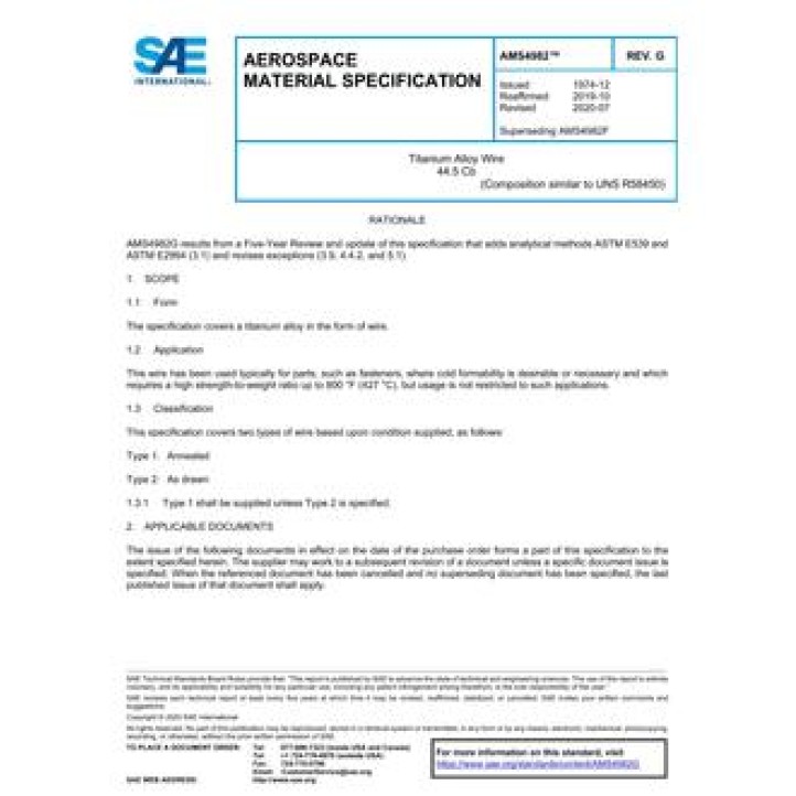 SAE AMS4982G PDF