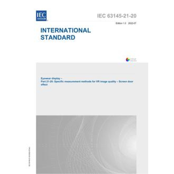 IEC 63145-21-20 Ed. 1.0 en PDF