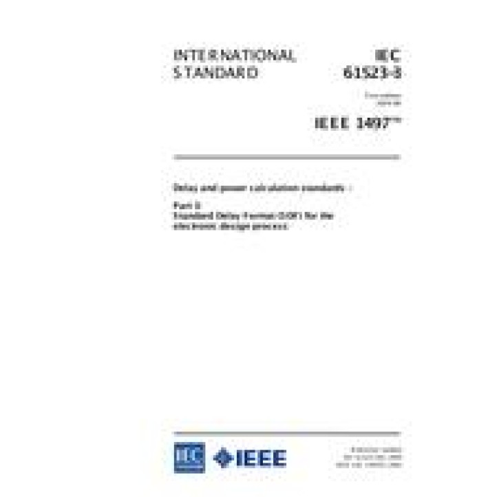 IEC 61523-3 Ed. 1.0 en PDF