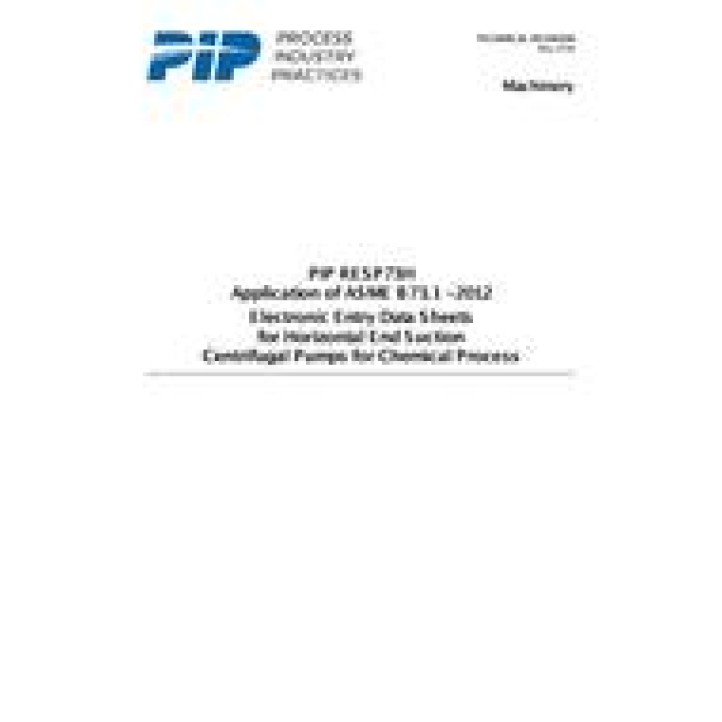 PIP RESP73H-EEDS PDF