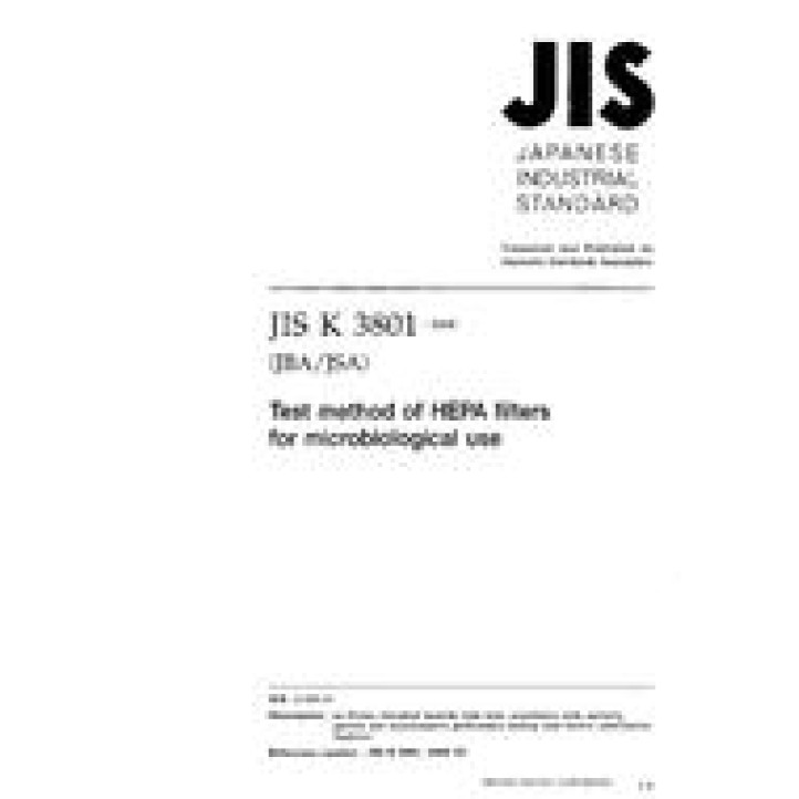 JIS K 3801 PDF