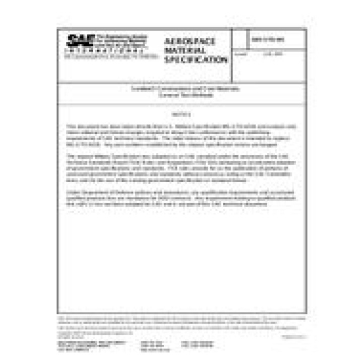 SAE AMSSTD401 PDF