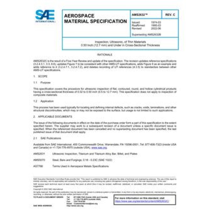 SAE AMS2632C PDF