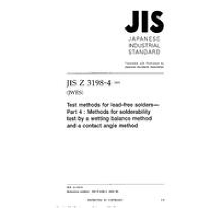 JIS Z 3198-4 PDF