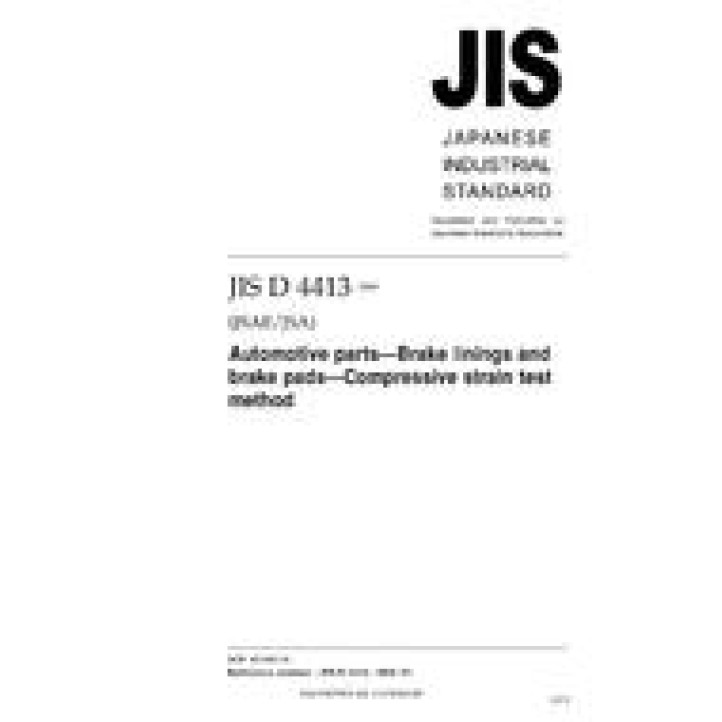 JIS D 4413 PDF