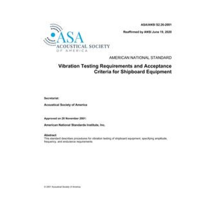 ASA S2.26 PDF download