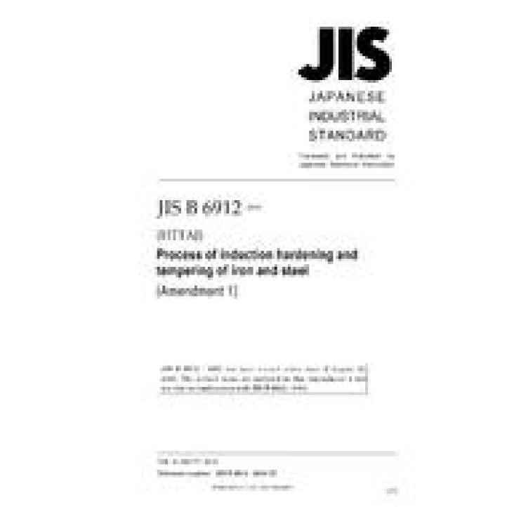 JIS B 6912 AMENDMENT 1 PDF