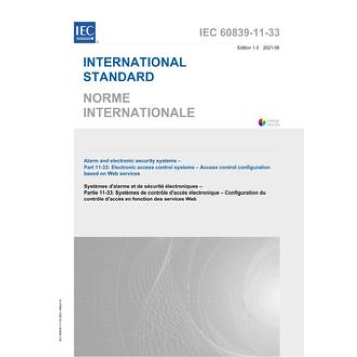 IEC 60839-11-33 Ed. 1.0 b PDF