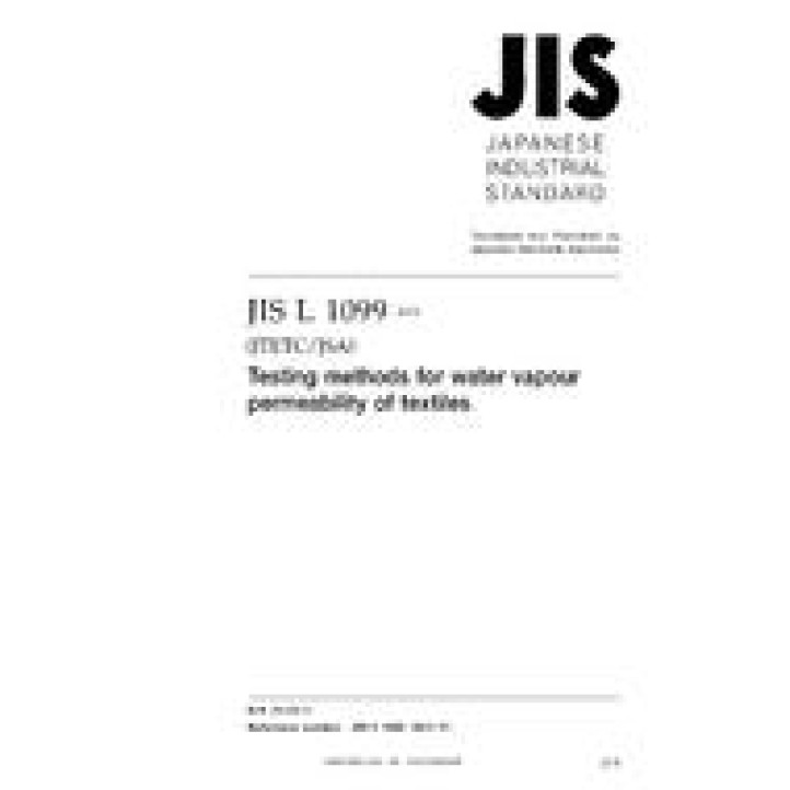 JIS L 1099 PDF