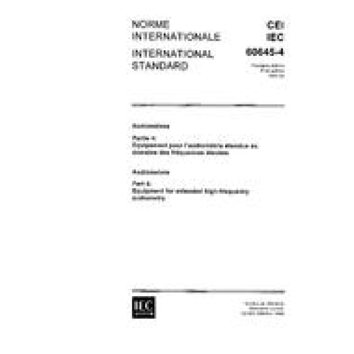 IEC 60645-4 Ed. 1.0 b PDF