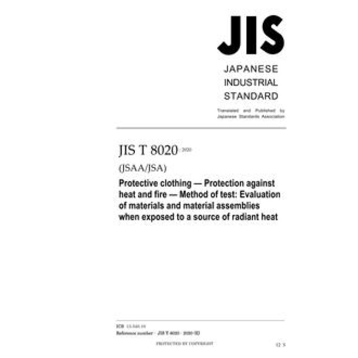 JIS T 8020 PDF