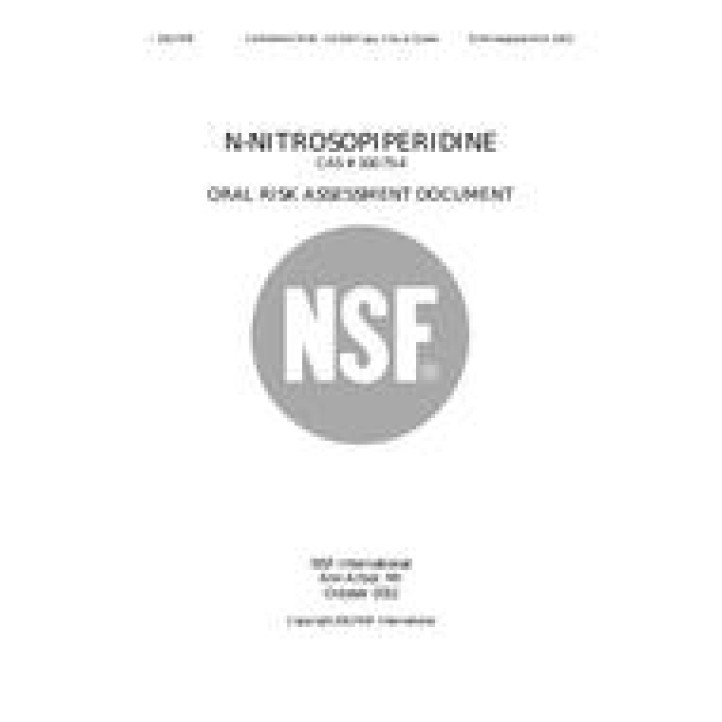 NSF N-Nitrosopiperidine CAS # 100-75-4 PDF