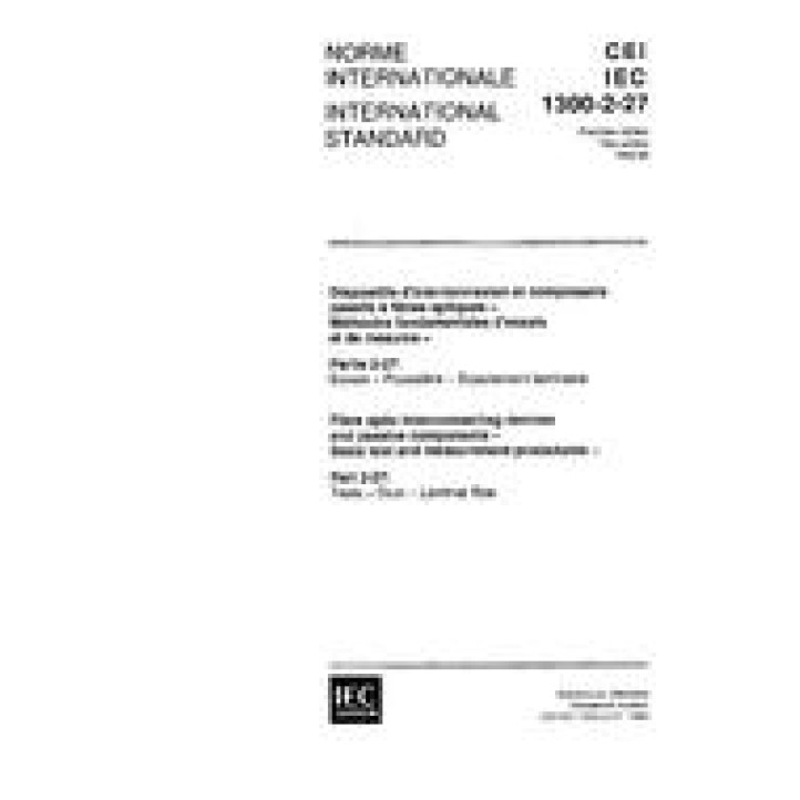 IEC 61300-2-27 Ed. 1.0 b PDF