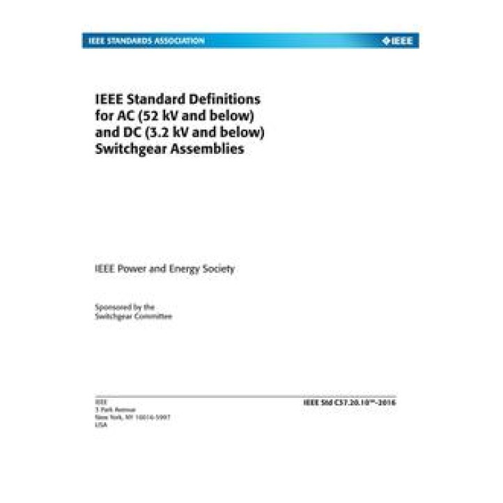 IEEE C37.20.10 PDF