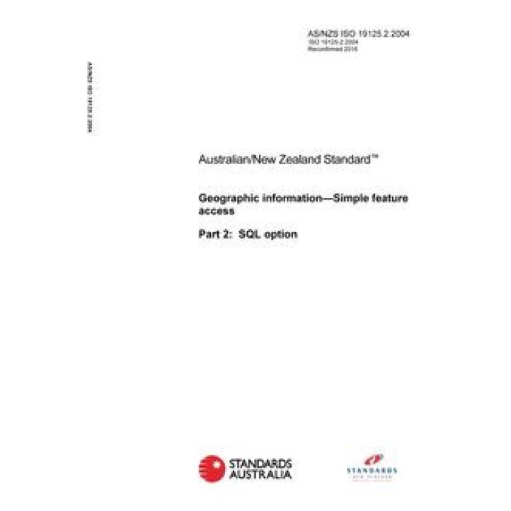 AS/NZS ISO 19125.2 PDF