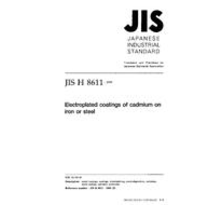 JIS H 8611 PDF