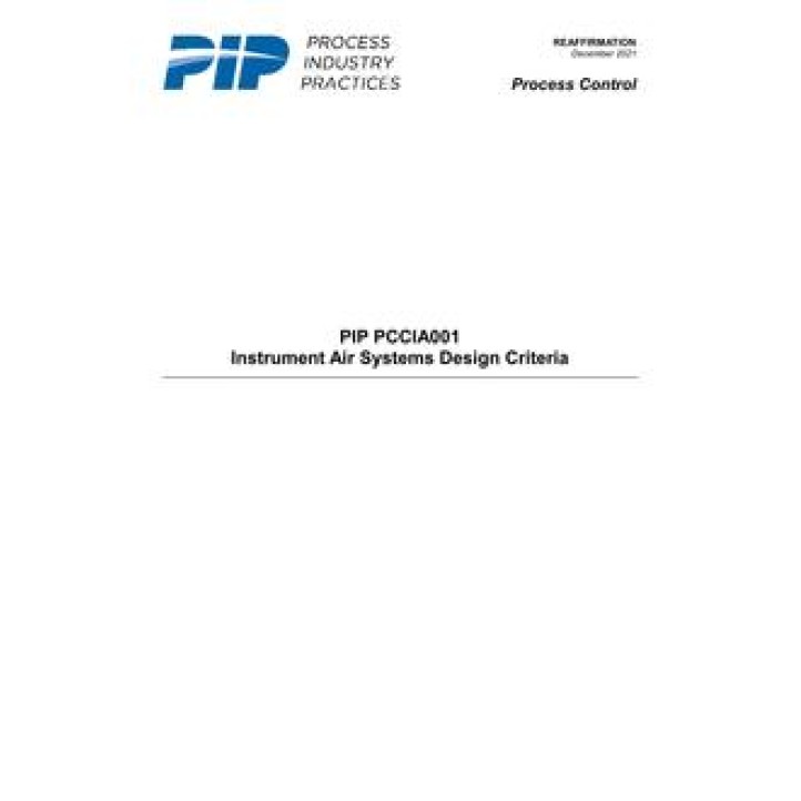 PIP PCCIA001 PDF