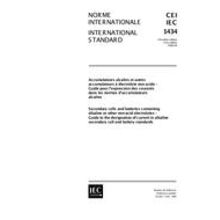 IEC 61434 Ed. 1.0 b PDF