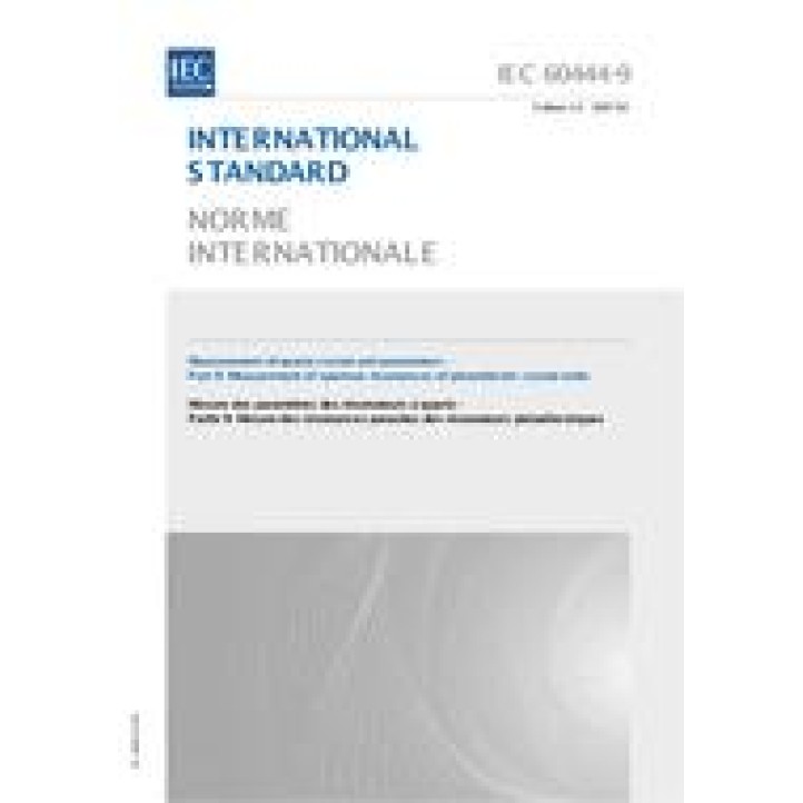 IEC 60444-9 Ed. 1.0 b PDF