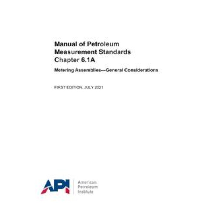 API MPMS Chapter 6.1A PDF download