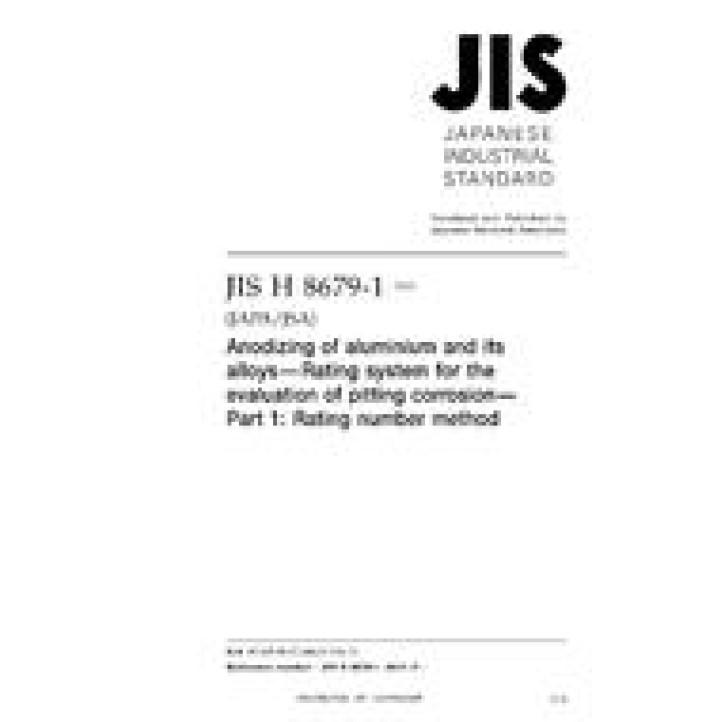 JIS H 8679-1 PDF