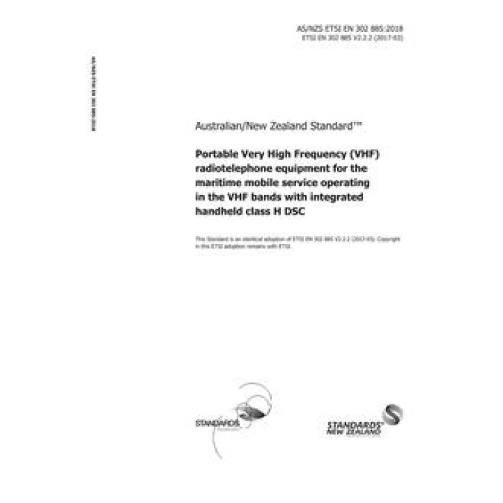 AS/NZS ETSI EN 302 885 PDF