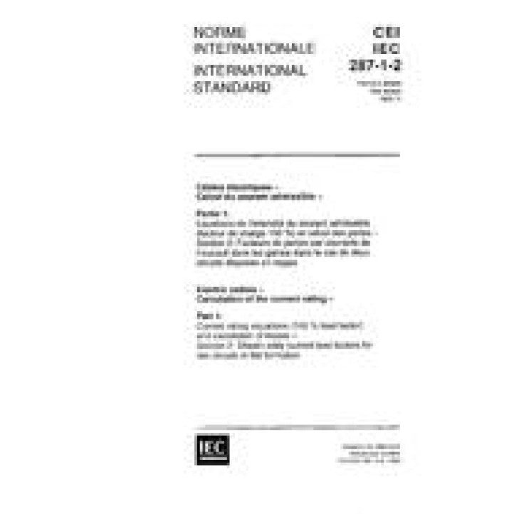 IEC 60287-1-2 Ed. 1.0 b PDF