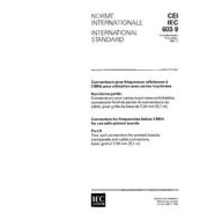 IEC 60603-9 Ed. 1.0 b PDF