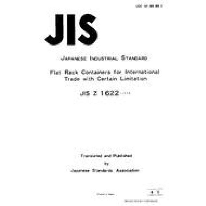 JIS Z 1622 PDF