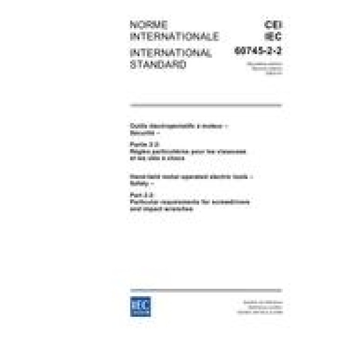 IEC 60745-2-2 Ed. 2.0 b PDF