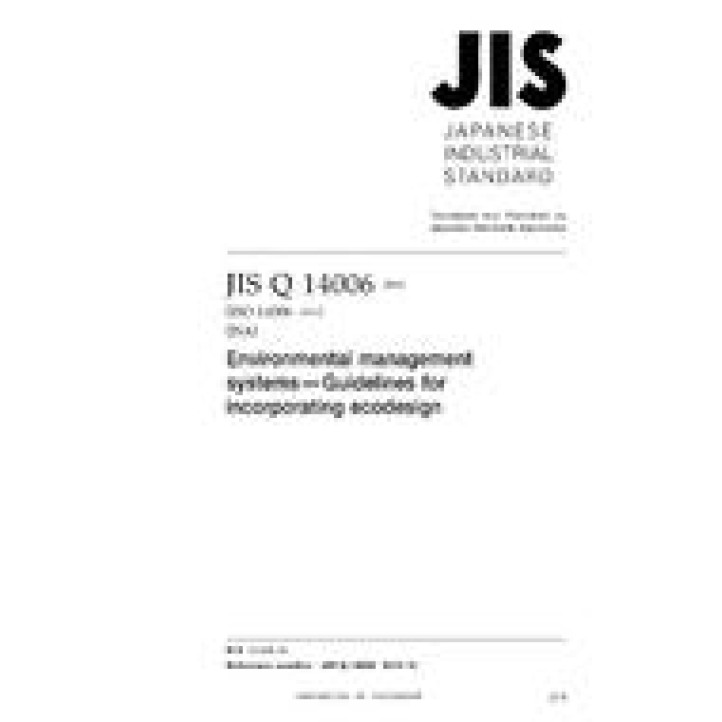 JIS Q 14006 PDF