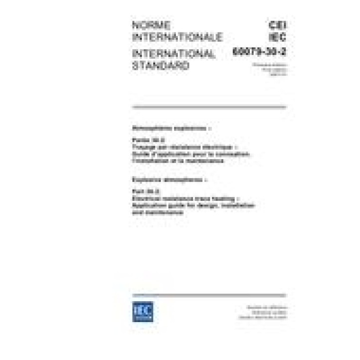 IEC 60079-30-2 Ed. 1.0 b PDF